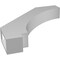 Ekena Millwork 3-in. W x 18-in. D x 18-in. H Imperial Architectural Grade PVC Knee Brace BRCP03X18X18IMP - alternate 5